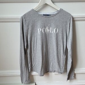 Ralph Lauren Polo Heather Gray Shirt